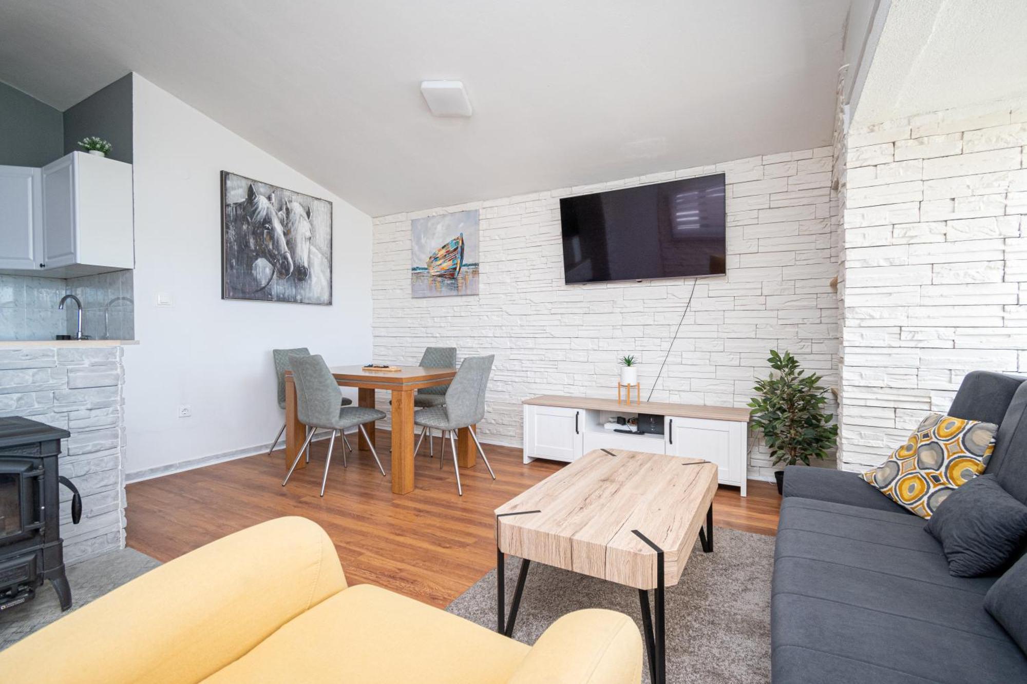 Apartment Dalmatino Posedarje Exteriör bild